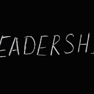 the word leadership written out
